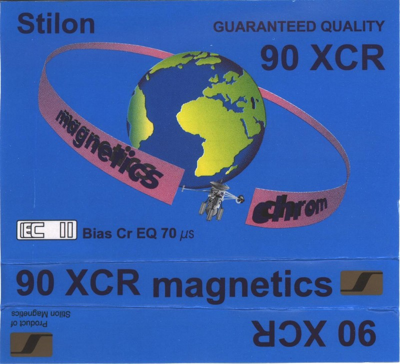 Compact Cassette Stilon XCR 90 Type II Chrome 1994 Poland