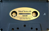 Compact Cassette Maxell Metal Vertex 46 Type IV Metal 1988 Japan