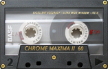 Compact Cassette BASF Chrome Maxima II 60 Type II Chrome 1995 Europe