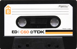 Compact Cassette TDK ED 60 Type I Normal 1973 Japan