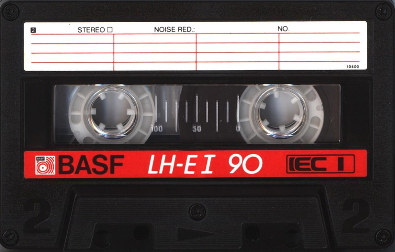 Compact Cassette BASF LH Extra I 90 "LH-E I" Type I Normal 1985 Europe