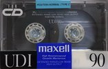 Compact Cassette Maxell UDI / UD1 90 Type I Normal 1989 Japan