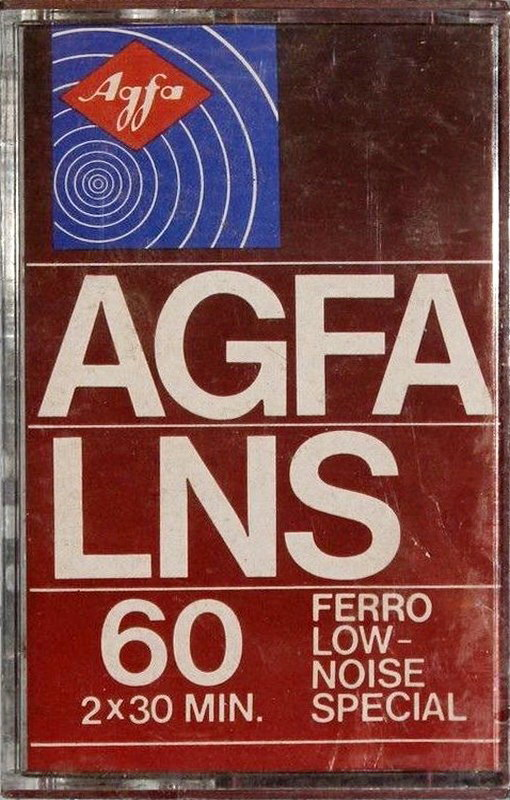 Compact Cassette AGFA LNS 60 Type I Normal 1980 Europe