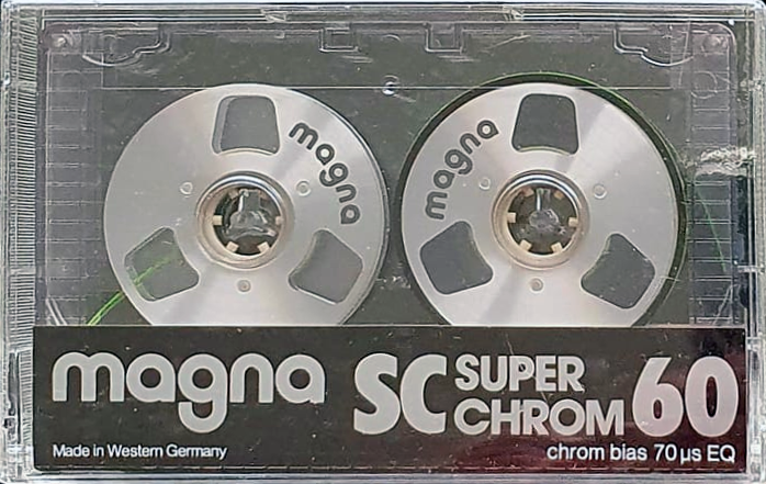 Compact Cassette Magna SC 60 Type II Chrome 1985 Europe