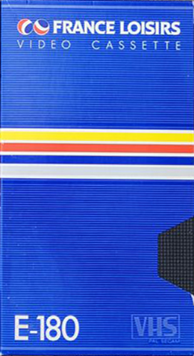 VHS, Video Home System France Loisirs 180 Type I Normal France
