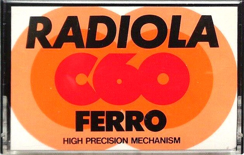 Compact Cassette Radiola Ferro 60 Type I Normal 1981 Europe