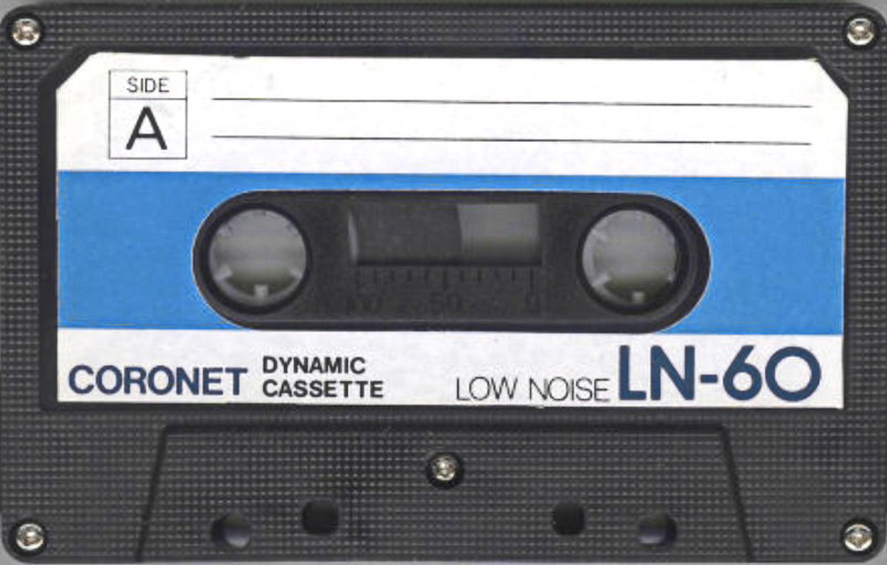 Compact Cassette Coronet 60 Type I Normal 1984 Japan
