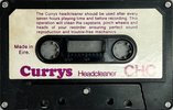 Compact Cassette Currys "CHC" Cleaning Cassette 1978 UK