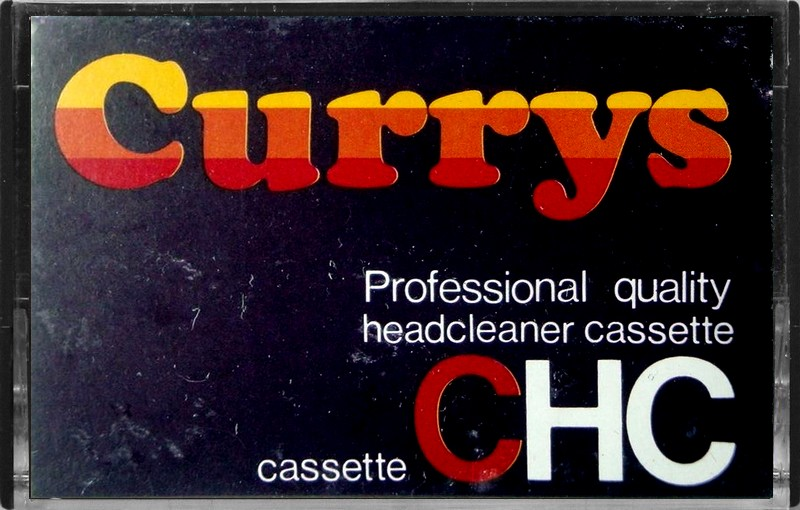 Compact Cassette Currys "CHC" Cleaning Cassette 1978 UK