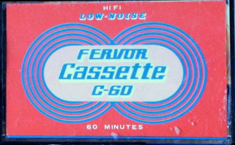 Compact Cassette Fervor 60 Type I Normal Unknown Country