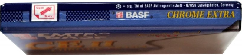 Compact Cassette BASF CE II Chrome Extra 120 Type II Chrome 1995 Europe