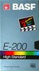 VHS, Video Home System BASF High Standard 200 Type II Chrome 1988 Europe