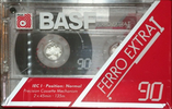 Compact Cassette BASF Ferro Extra I 90 Type I Normal 1991 North America
