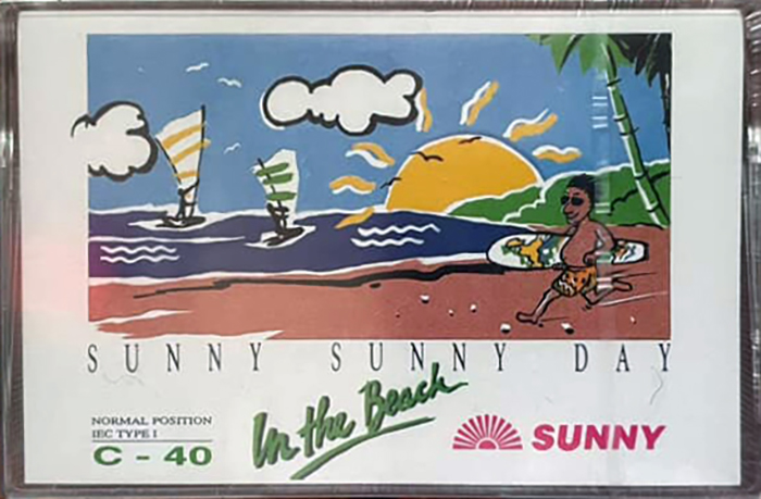 Compact Cassette Sunny Sunny Day 40 Type I Normal Indonesia