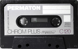 Compact Cassette Permaton Chrom Plus 120 Type II Chrome 1978 Europe