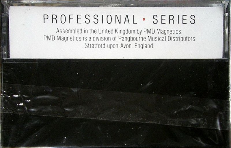 Compact Cassette PMD Professional 90 Type I Normal 1993 UK