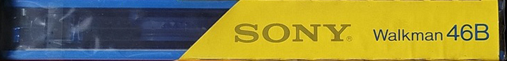 Compact Cassette Sony Walkman 46 "Walkman46B" Type I Normal Japan