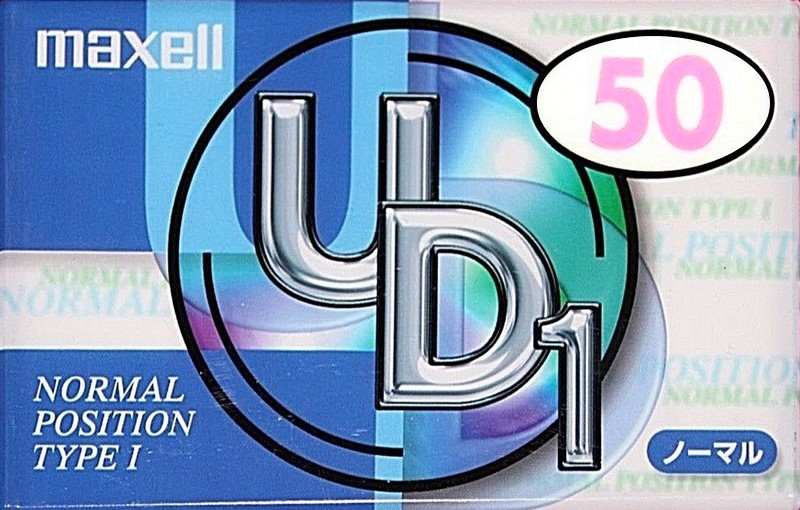 Compact Cassette Maxell UDI / UD1 50 "UD1-50N" Type I Normal 2000 Japan