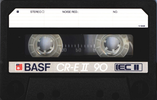 Compact Cassette BASF Chromdioxid Extra II 90 "CR-E II" Type II Chrome 1985 USA