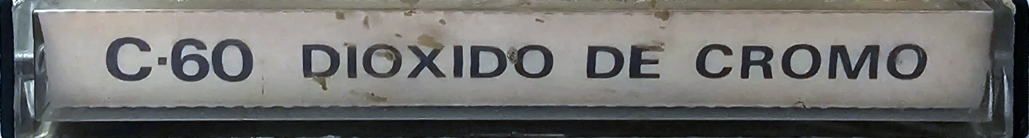 Compact Cassette Discobal 60 Type II Chrome 1979 Spain