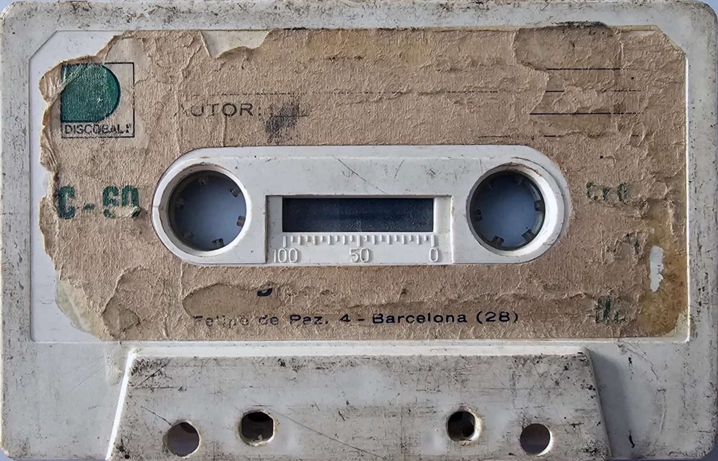 Compact Cassette Discobal 60 Type II Chrome 1979 Spain