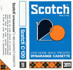 Compact Cassette Scotch Dynarange 120 Type I Normal 1972 Europe