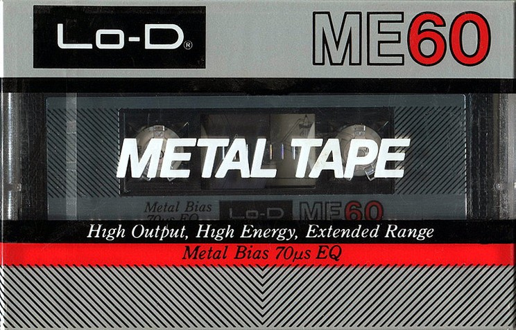 Compact Cassette Lo-D ME 60 Type IV Metal 1983 Japan