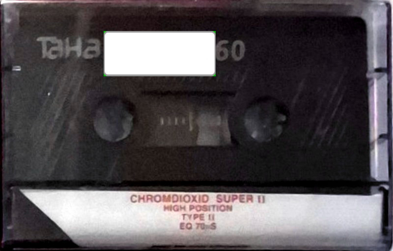 Compact Cassette Taha 60 Type II Chrome Near East