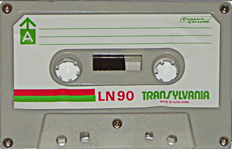 Compact Cassette Transylvania 90 Type I Normal 1972 Hong Kong