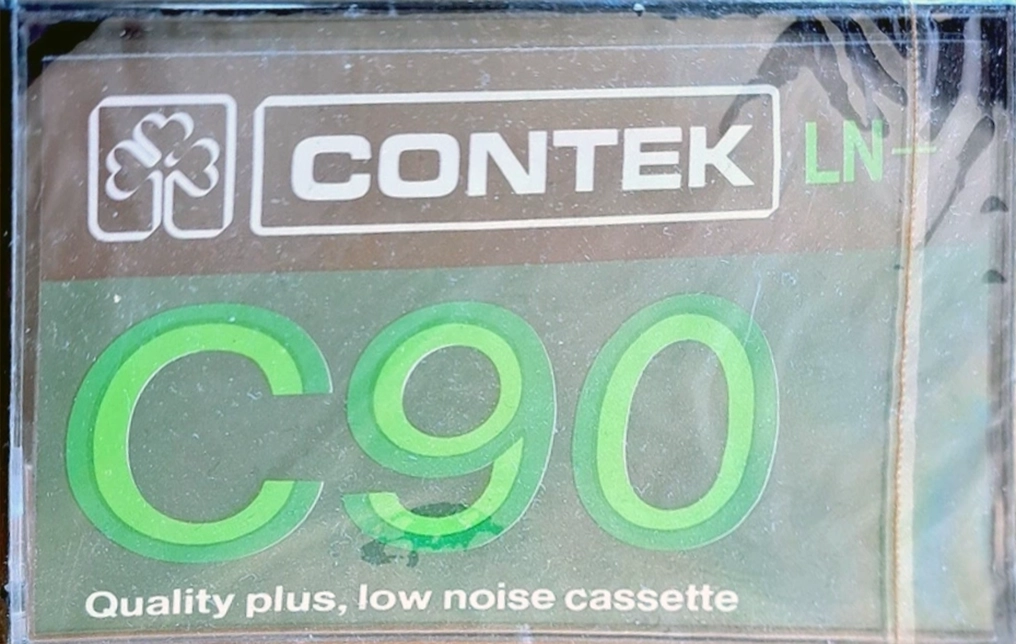 Compact Cassette Contek LN+ 60 Type I Normal Europe
