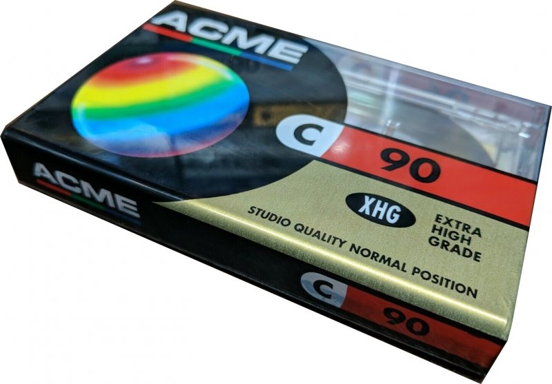 Compact Cassette Acme XHG 90 Type I Normal 1997 Australia