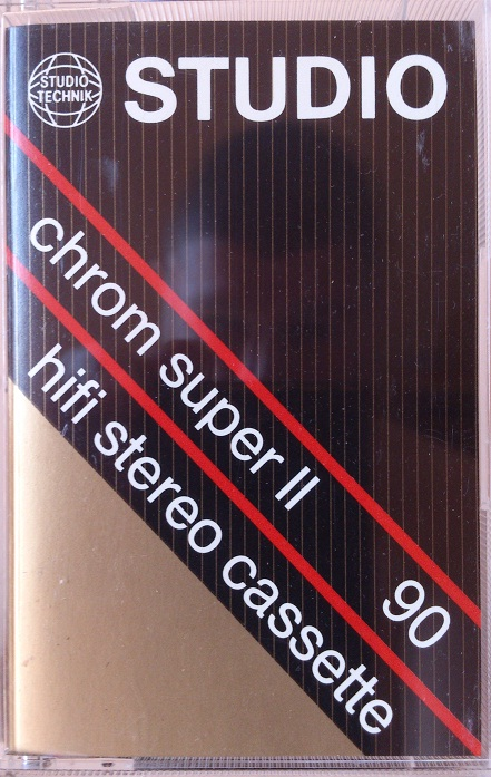 Compact Cassette Studio Technik 90 Type II Chrome Europe