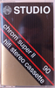 Compact Cassette Studio Technik 90 Type II Chrome Europe