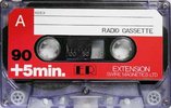 Compact Cassette Extension ER 90+5 Type I Normal 1981 Japan