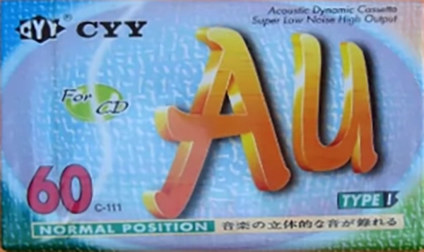 Compact Cassette CYY AU 60 Type I Normal China