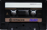 Compact Cassette Hitachi DL 60 Type I Normal 1985 Europe