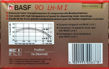 Compact Cassette BASF LH Maxima I 90 "LH-M I" Type I Normal 1985 Europe
