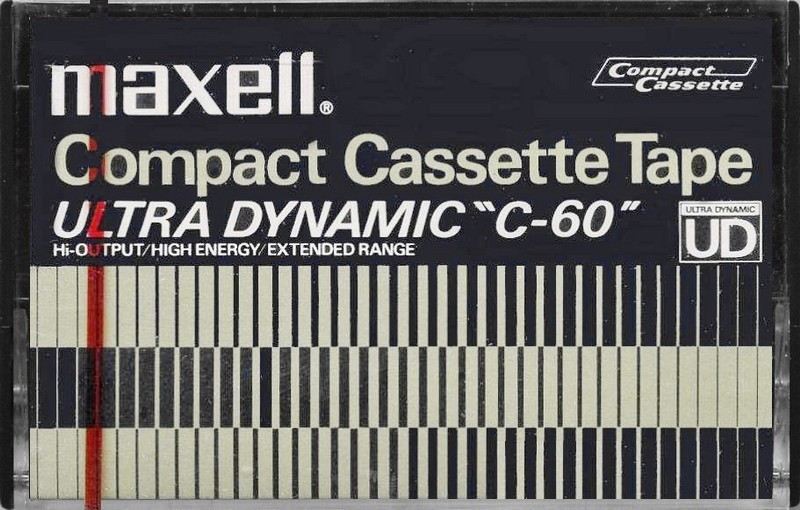 Compact Cassette Maxell UD 60 Type I Normal 1970 Worldwide