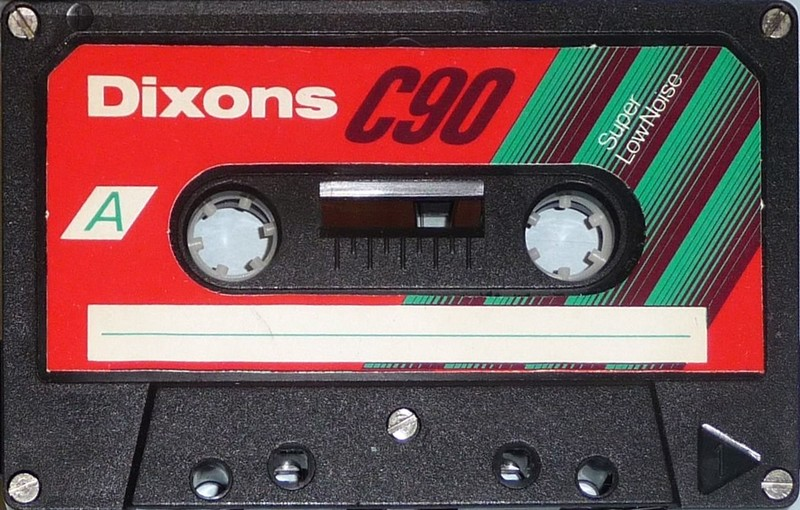 Compact Cassette Dixons 90 Type I Normal UK