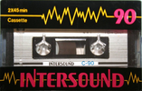 Compact Cassette Intersound 90 Type I Normal Germany