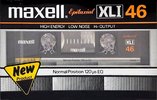 Compact Cassette Maxell XLI 46 Type I Normal 1986 Japan