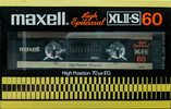 Compact Cassette Maxell XLII-S 60 Type II Chrome 1982 Japan