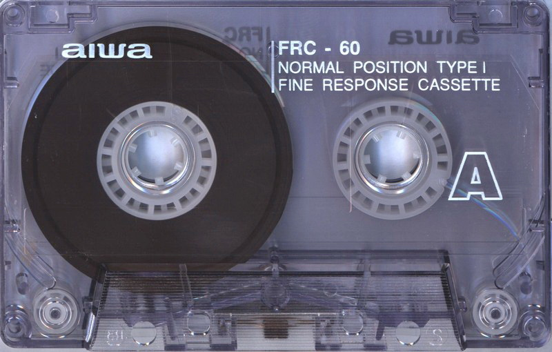Compact Cassette Aiwa FRC 60 "SE Super Excellent" Type I Normal 1988 Europe