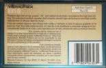 Compact Cassette Memorex HBS II 110 Type II Chrome 1993 North America