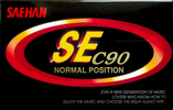 Compact Cassette Saehan SE 90 Type I Normal 1997 Europe