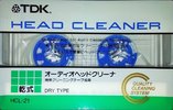 Compact Cassette TDK "HCL-21" Cleaning Cassette 1987 Japan