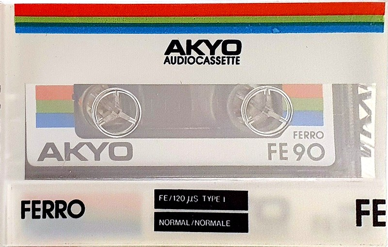 Compact Cassette Akyo 90 "FE" Type I Normal Europe