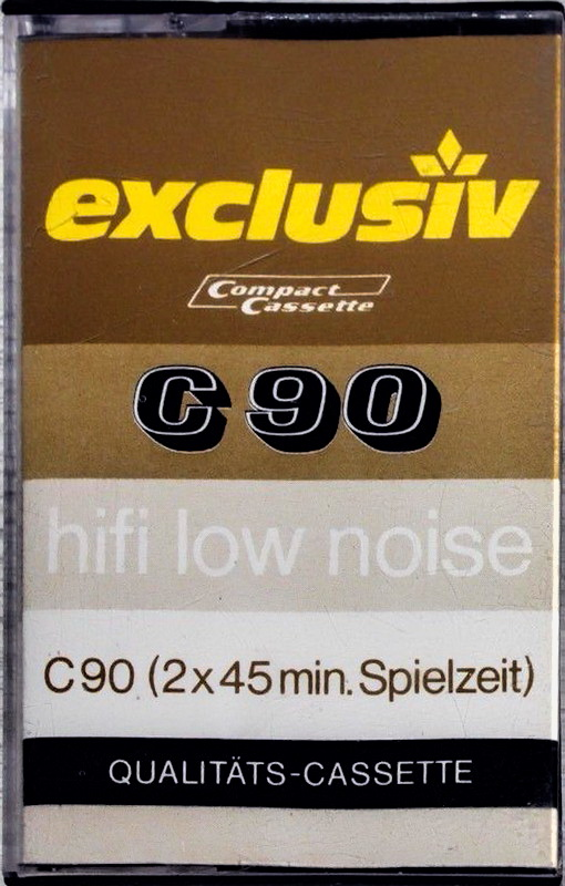 Compact Cassette Exclusiv 90 Type I Normal 1982 Germany