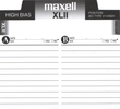 Compact Cassette Maxell XLII 110 Type II Chrome 2002 North America