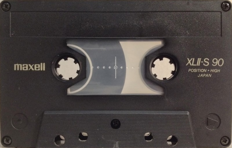 Compact Cassette Maxell XLII-S 90 Type II Chrome 1986 Europe